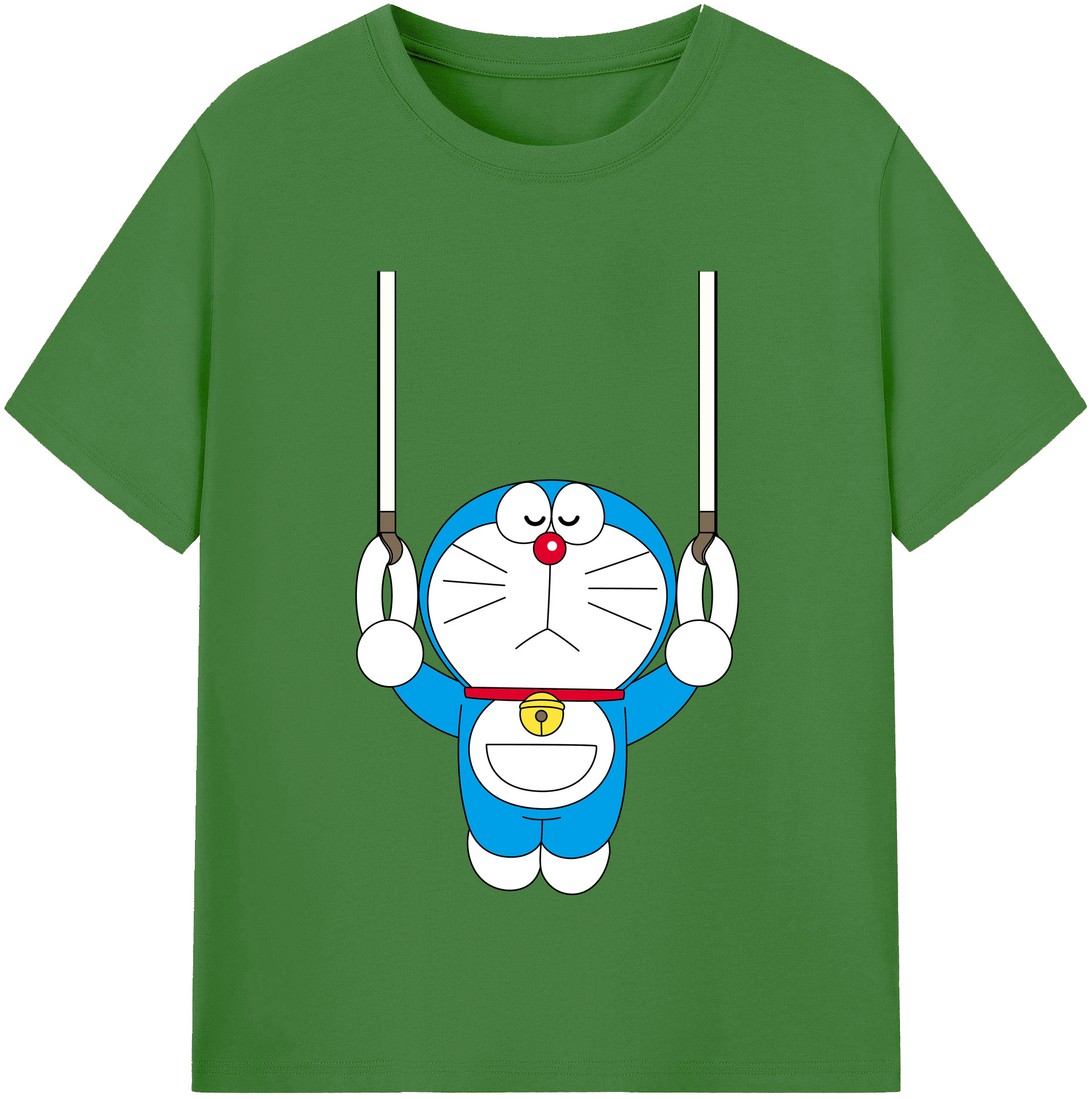 （画像用） ドラえもん Doraemon レディースカジュアルプリントTシャツ（綿100％）
